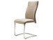 Esszimmerstuhl >Luton< (4-er Set) in Cappuccino Braun - 46x98x60 (BxHxT)
