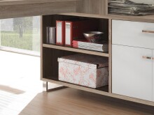 Eckschreibtisch >Margate< - 140x62x40cm (BxHxT)