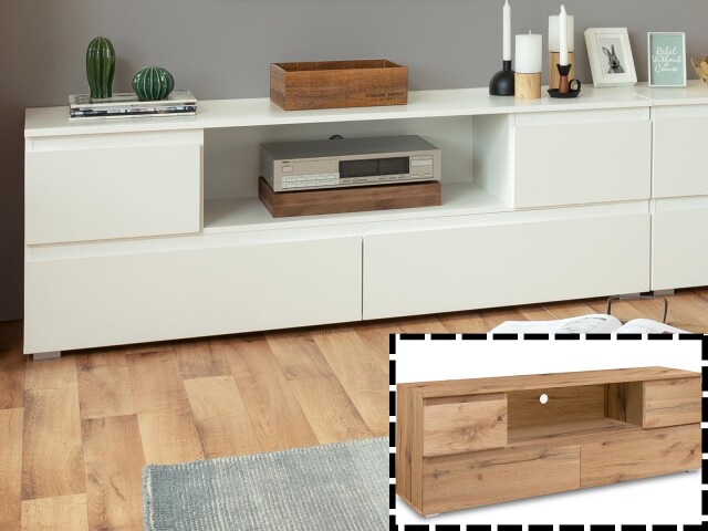 TV-Board >Ravenna II< - 160x55x40cm (BxHxT)