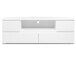 TV-Board >Ravenna< in Weiß Matt - 160x55x40cm (BxHxT)