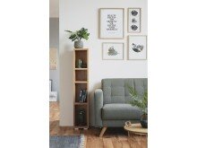 Regal >Ravenna< in Honig-Eiche - 25x131x27cm (BxHxT)