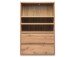 Regal >Ravenna< in Honig-Eiche - 85x131x37cm (BxHxT)