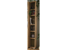Regal >Ravenna IV< in Honig-Eiche - 25x191x27cm...