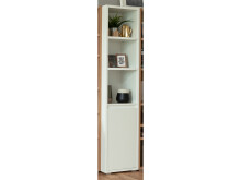Regal >Ravenna< in Weiß/Matt - 45x191x37cm...