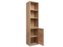 Regal >Ravenna V< in Honig-Eiche - 45x191x37cm (BxHxT)