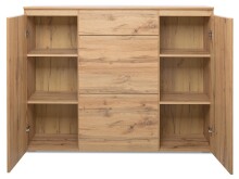 Schuhschrank >Ravenna III< - 137,6x109x37cm (BxHxT)