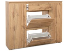 Schuhschrank >Ravenna III< - 137,6x109x37cm (BxHxT)