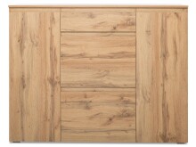 Schuhschrank >Ravenna III< - 137,6x109x37cm (BxHxT)