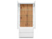 Vitrine >Ravenna I< aus Glas - 80x191x40cm (BxHxT)
