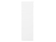 Kommode >Bremen IX< in Alu-Optik aus Kunststoff - 74x111x35cm (BxHxT)