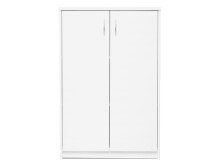 Kommode >Bremen IX< in Alu-Optik aus Kunststoff - 74x111x35cm (BxHxT)