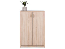 Schuhschrank >Bremen< in Sonoma-Eiche - 74x111x39cm (BxHxT)