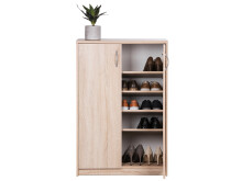 Schuhschrank >Bremen< in Sonoma-Eiche - 74x111x39cm (BxHxT)