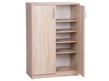 Schuhschrank >Bremen< in Sonoma-Eiche - 74x111x39cm (BxHxT)