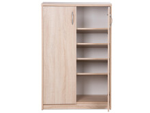 Schuhschrank >Bremen< in Sonoma-Eiche - 74x111x39cm (BxHxT)