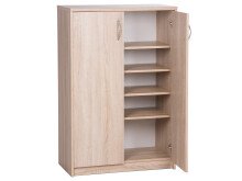 Schuhschrank >Bremen< in Sonoma-Eiche - 74x111x39cm (BxHxT)
