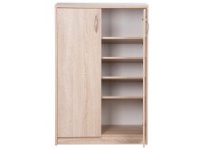 Schuhschrank >Bremen< in Sonoma-Eiche - 74x111x39cm (BxHxT)
