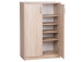 Schuhschrank >Bremen< in Sonoma-Eiche - 74x111x39cm (BxHxT)