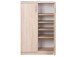 Schuhschrank >Bremen< in Sonoma-Eiche - 74x111x39cm (BxHxT)