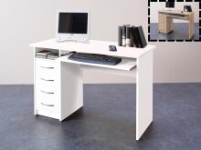 Schreibtisch >Taunton< - 110x75x55cm (BxHxT)