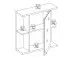 Spiegelschrank >Paignton< in Sibiu-Lärche - 66x69x22cm (BxHxT)