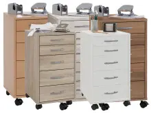 Rollcontainer >Pit< in  - 33x63,5x38cm (BxHxT)