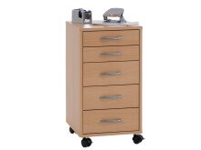 Rollcontainer >Pit< in  - 33x63,5x38cm (BxHxT)