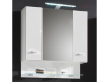 Spiegelschrank >Barnsley< in Weiß/Hochglanz...