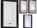 Hängeschrank >Barnsley< in Weiß/Hochglanz aus MDF - 38x73x26cm (BxHxT)