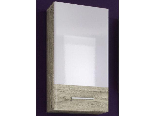 Hängeschrank >Barnsley< in San Remo Eiche aus MDF - 38x73x26cm (BxHxT)
