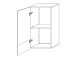 Hängeschrank >Barnsley< in San Remo Eiche aus MDF - 38x73x26cm (BxHxT)