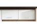 Hängeschrank >Arlington I< in chrom matt aus Metall - 120x38x38cm (BxHxT)