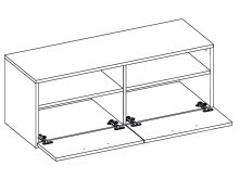 TV-Board >Ruth I< - 95x36x35cm (BxHxT)