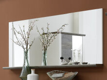 Wandspiegel >Mila< in Weiß - 163x70x14cm (BxHxT)