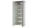 Garderoben-Set >Mila< in Weiß aus Metall - 269x198x39cm (BxHxT)