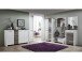 Garderoben-Set >Mila< in Weiß aus Metall - 269x198x39cm (BxHxT)