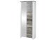 Garderoben-Set >Mila< in Weiß aus Metall - 269x198x39cm (BxHxT)