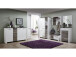 Garderoben-Set >Mila< in Weiß aus Metall - 301x198x39cm (BxHxT)