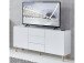 Sideboard >Redditch I< in Alufarben aus Metall - 149x75x41cm (BxHxT)