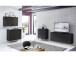 Kommode >Redditch< in Alufarben aus Metall - 80x95x41cm (BxHxT)