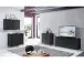 Kommode >Redditch< in Alufarben aus Metall - 80x95x41cm (BxHxT)