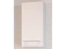 Hängeschrank >Davos I< in Weiß aus MDF - 30x64x20cm (BxHxT)
