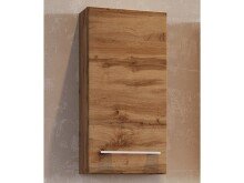Hängeschrank >Davos I< in Alufarben aus MDF -...