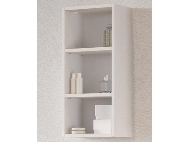 Hängeregal >Davos I< in Weiß - 30x64x18cm (BxHxT)