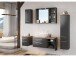 Unterschrank >Davos I< in Alufarben aus MDF - 30x41x47cm (BxHxT)