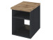 Regal >Davos I< in Graphit aus MDF - 30x41x47cm (BxHxT)