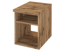 Regal >Davos I< in Wotan-Eiche aus MDF - 30x41x47cm...
