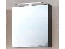 Spiegelschrank >Davos I< in Graphit - 60x64x20cm (BxHxT)