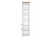 Midischrank >Davos I< in Weiß aus MDF - 30x130x35cm (BxHxT)