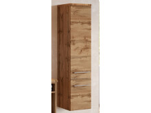 Midischrank >Davos I< in Alufarben aus MDF -...